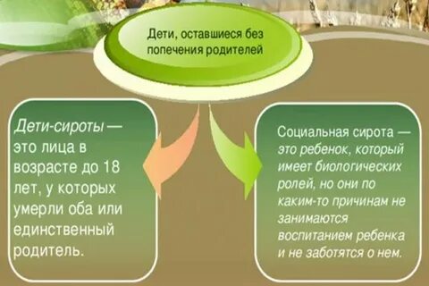 Льготы детям сиротам
