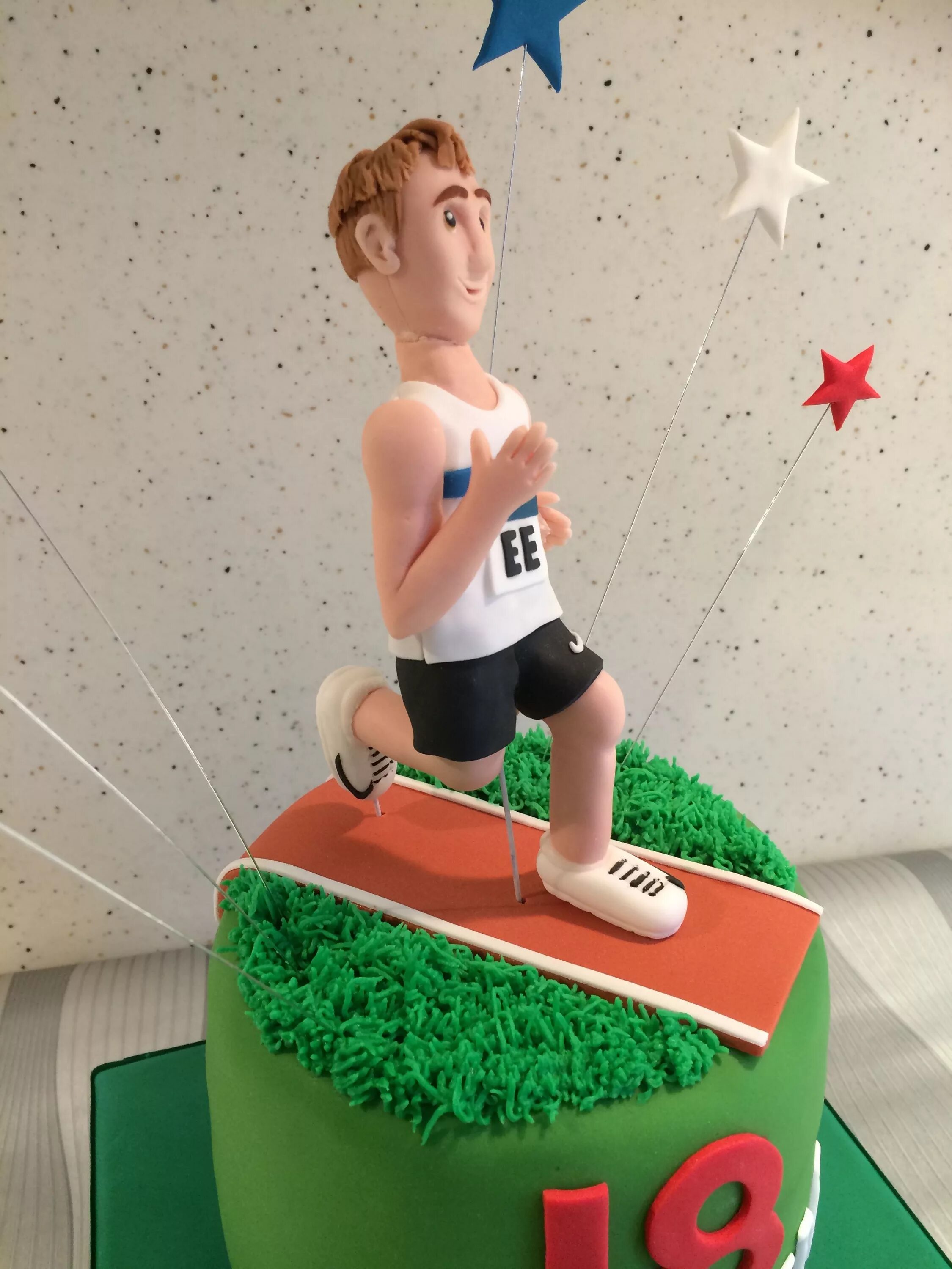 Running cake