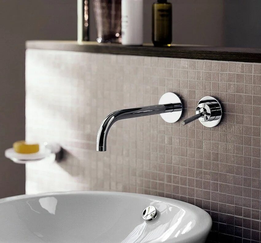 Краны в ванной в стену. Hansgrohe Axor uno. Axor 38116000. Axor uno смеситель для раковины. Смеситель Axor uno 38113000.