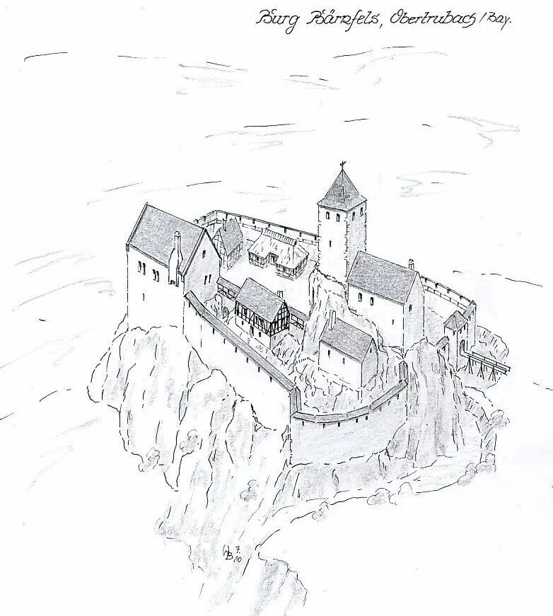in stone keep drawing collection - ClipartXtras Medieval castle layout, Castle l