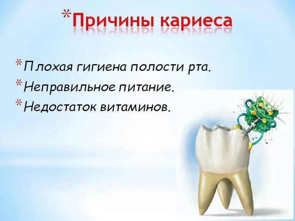 Почему зубы зеленые