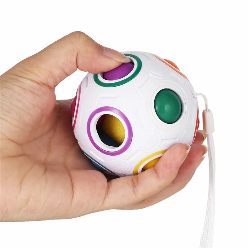 Детская игрушка шар. Игрушка Magic Rainbow Ball. Шар Magic Ball головоломка. Игрушка антистресс найс Болл. Головоломка магический Радужный шар Орбо..