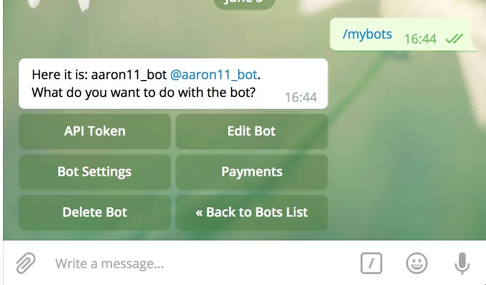 User info bot. User info bot