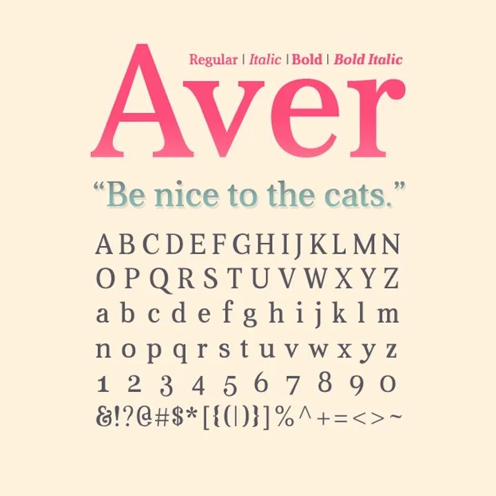 Font page