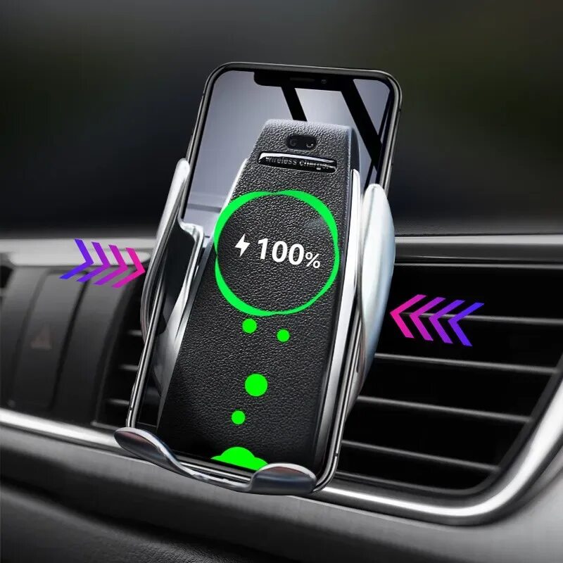 Беспроводная функция на телефоне. Smart sensor car Wireless Charger Wireless Charger s5. Smart sensor s5. Беспроводная зарядка автомобильная a5s. Автодержатель a5s Qi.