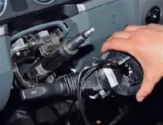 Как снять рулевую колонку газель бизнес Removal and installation of the Gazelle Next audio system