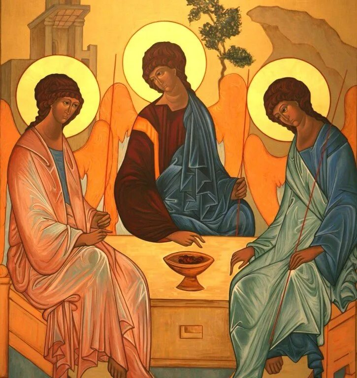 троица преподобного андрея рублева