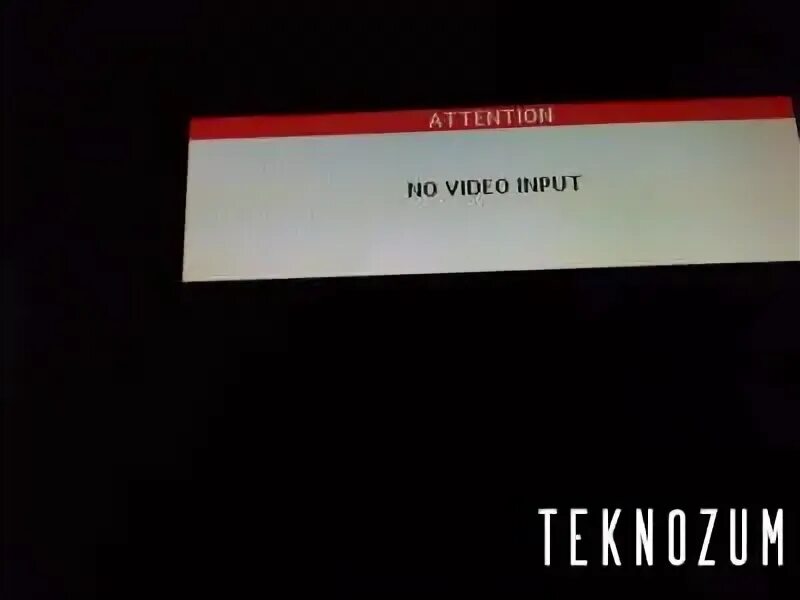 No video input на мониторе. No video input на мониторе