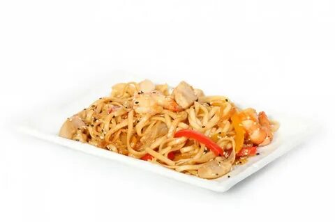 Калорийность удона с курицей и овощами