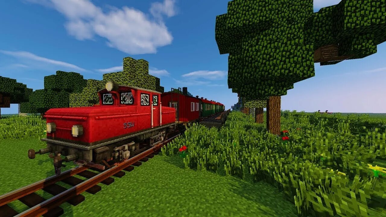 Traincraft 1.12.2. Traincraft 1.7.10. Traincraft_4.4.1_021. Игра майнкрафт поезда