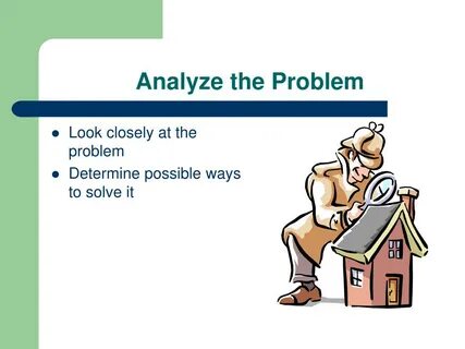 Determine problems