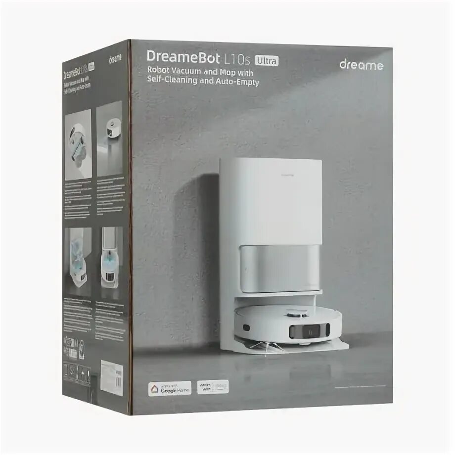 Робот пылесос dreame dreamebot l10s ultra. Робот-пылесос dreame l10s ultra white eu.
