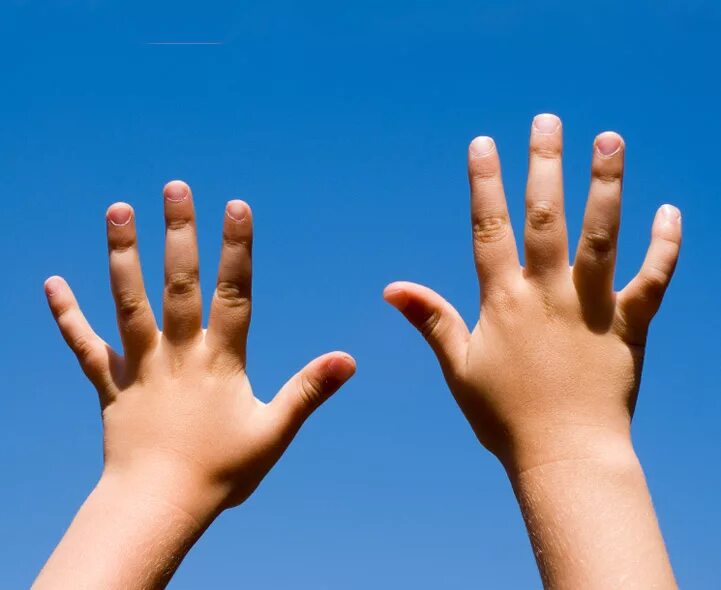 Hand in hand Kid. Kids in hands. Child holding hands. Sky hand