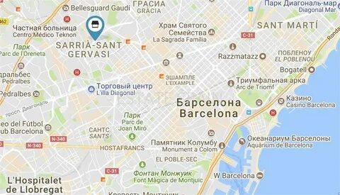 Маршрут по барселоне