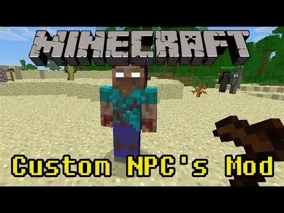 Minecraft mods custom npc. Minecraft mods custom npc
