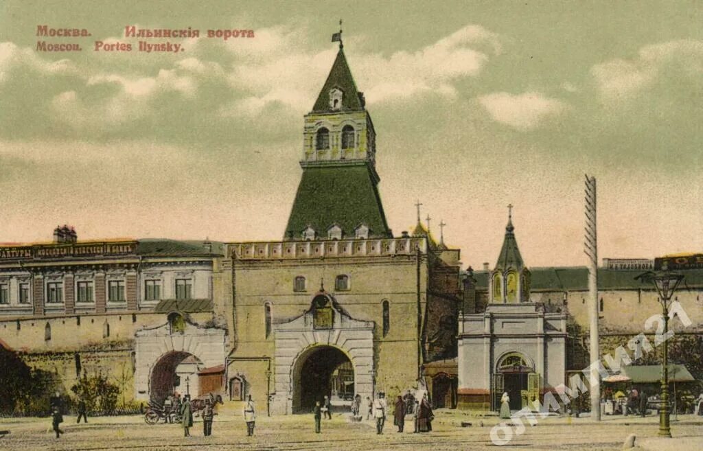 Китайский проезд. Часовня преподобного Сергия Радонежского у Ильинских ворот - R
