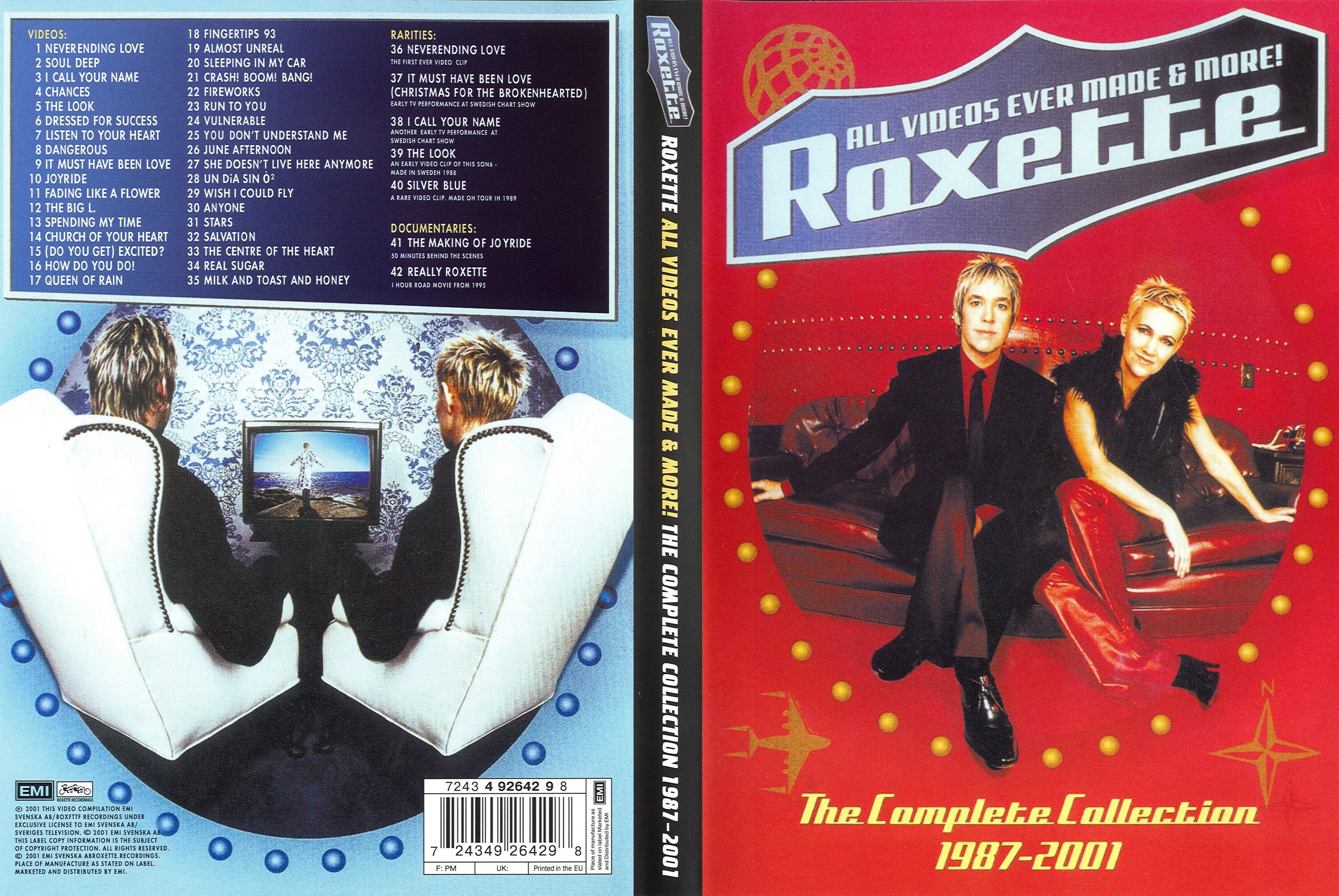 Roxette sleep in my car. Roxette - the complete collection 1987-2001. Roxette - all Videos ever made & more. The complete collection 1987-2001. Roxette обложка. Roxette 2001 Room service обложка.