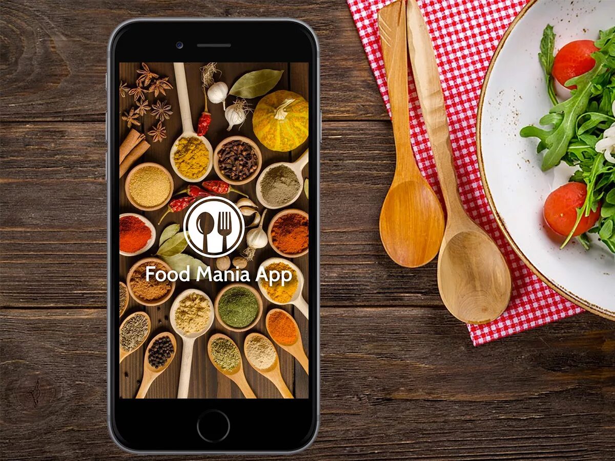 Фуд дизайн. Food app. Food Design տեղտ. Food Mania.