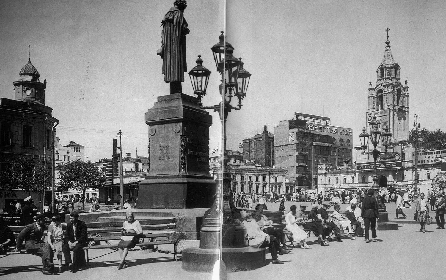 Москва, 1931 г. Пушкинская площадь. Пушкинская площадь 1940. Страстной монастырь и памятник Пушкину. Памятник Пушкину в Москве страстной монастырь. Страстная площадь