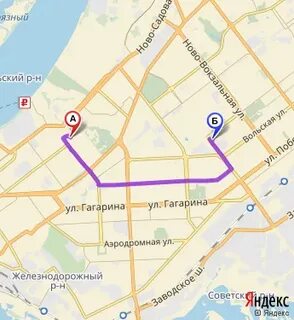 Маршрут гагарина