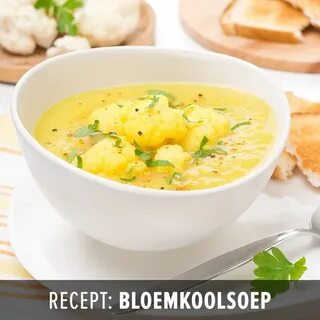 Постный суп с цветной капустой и картошкой