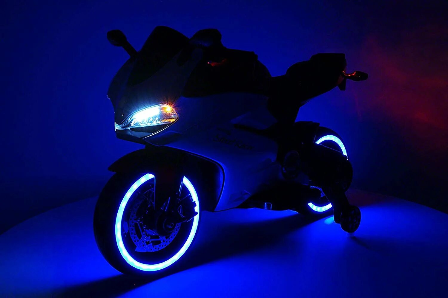 Мотоцикл светятся. Детский электромотоцикл Ducati 12v ft-1628. Yamaha r1 неон. Электромотоцикл а001аа. Hollicy электромотоцикл а001аа.