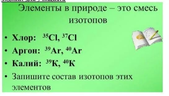 Запишите в символьном виде обозначения изотопов. Запишите символы изотопов хлора калия и аргона. символы изотопов хлора калия и аргона. калий 39. калий изотопы.