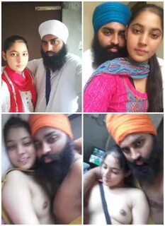 Punjabi couple poses - pubex.pro.