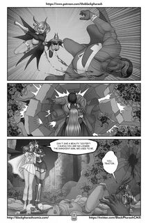 the black pharaoh - JL Forsaken Souls 21 porn comic