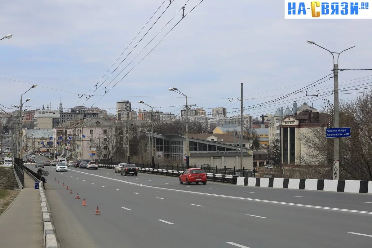 Калининский мост - в марте 2014-го