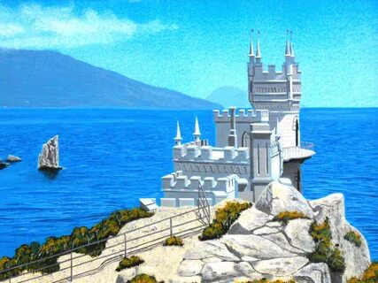Ялта рисунок