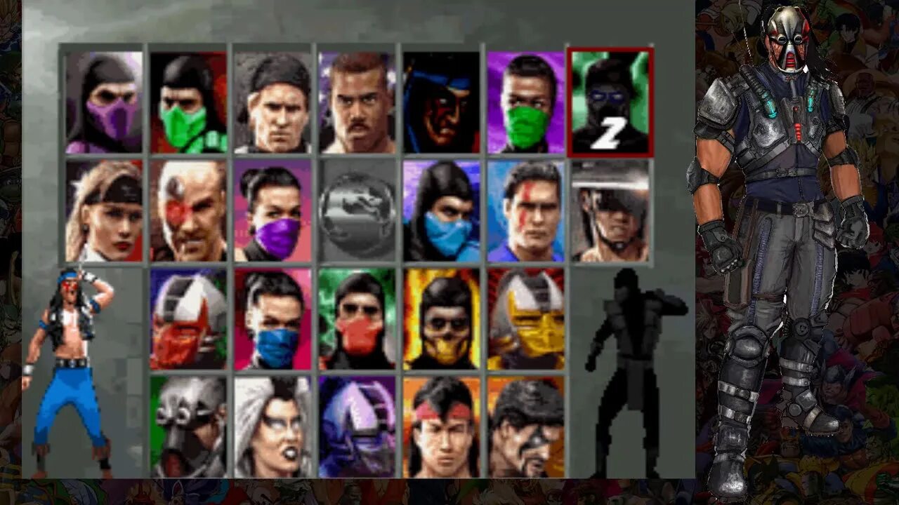 Выборы мортал комбат. Mk3 Ultimate ростер. Mortal Kombat 3 Roster. Ростер МК 3 Ultimate. Бойцы umk3.