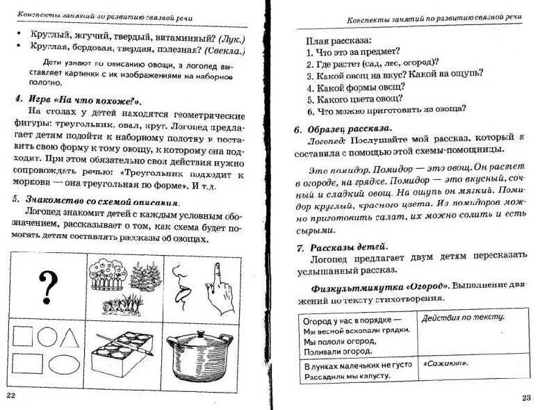 Развитие речи в старшей группе итоговое занятие