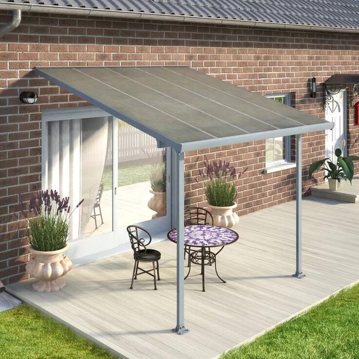 Варианты навесов для дачи Easy Steps for Building a Deck Pergola Outdoor patio designs, Carport patio, Out