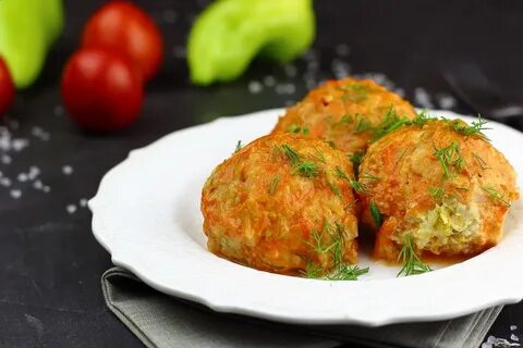 Ленивые перцы с фаршем и рисом