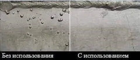 Брызги металла при сварке