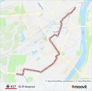 Нижний новгород 417 маршрут