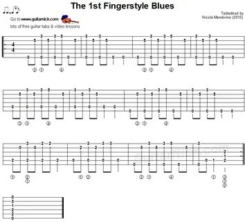 Bluest blues tabs