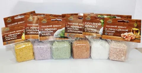 Соль для бани своими руками