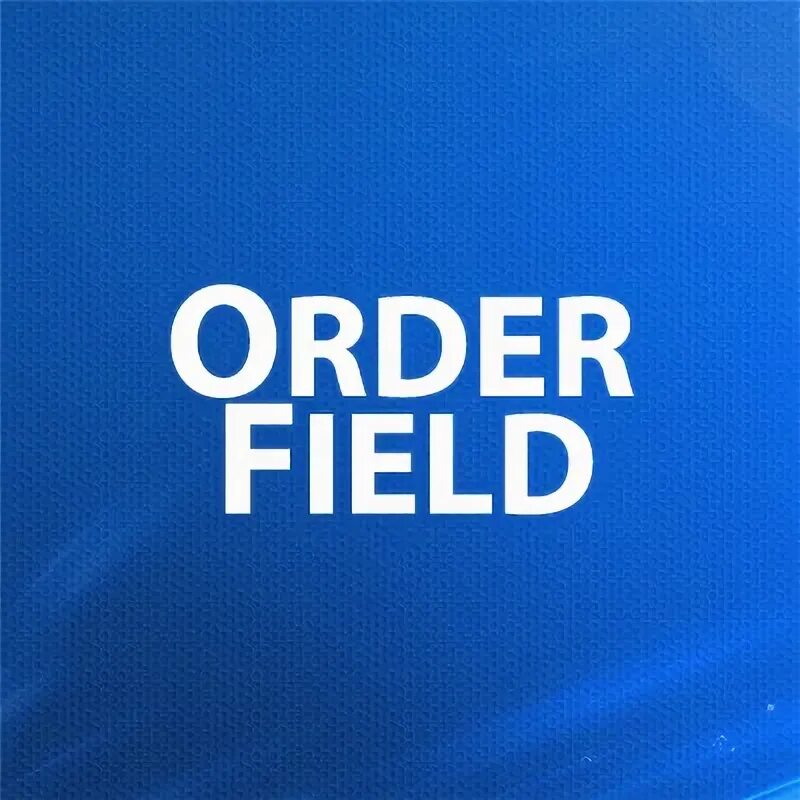 Order field. Order field
