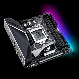 Материнская плата asus rog strix b360
