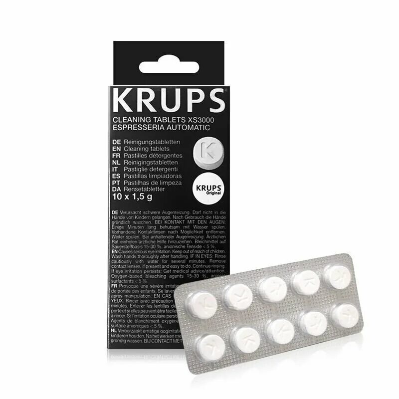 Krups xs300010. Таблетки для чистки кофемашины крупс. Чистящее средство для кофемашины krups. Средство krups от накипи f054. Krups xs300010.