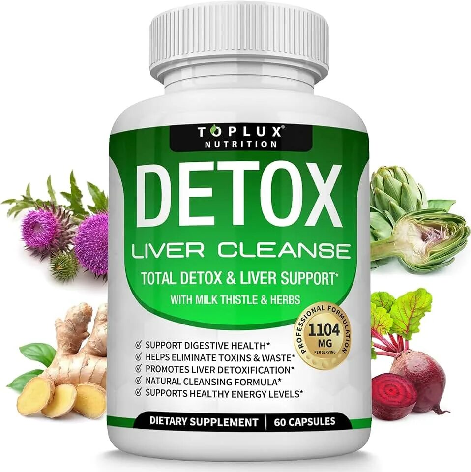 Detox cleanse. Liver Cleanser (Detox). Liver Detox support. Total Cleanse. Liver Detox support от Protocol for Life Balance,.