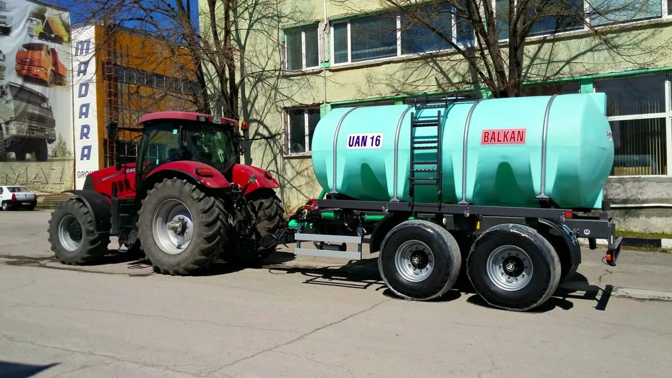 Доставьте цистерну