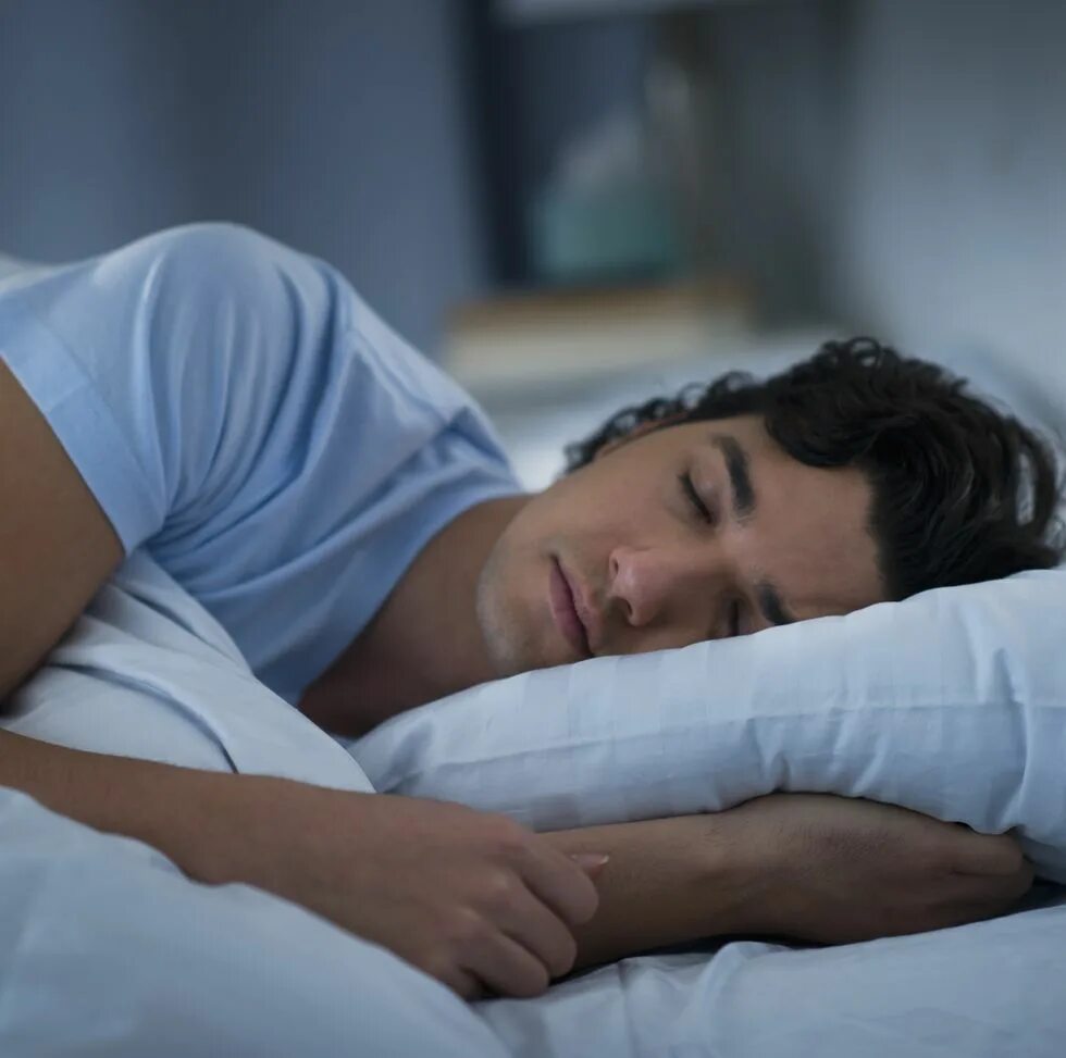 He sleep