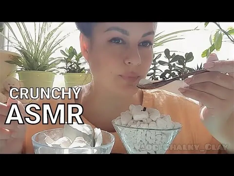 Асмр хруст мела. Глина асмр.
