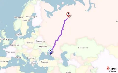 Москва сыктывкар на машине