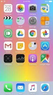 Iphone папки