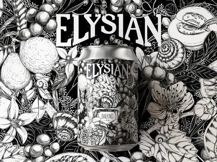 Elysian XXV Snailbones IPA by Maggie Enterrios designed by Maggie Enterrios...