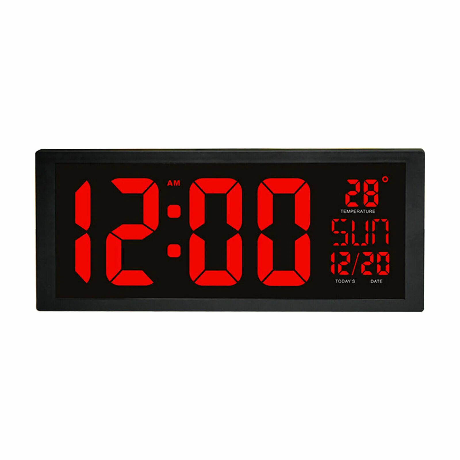 Цифровое время и дата. Часы настенные digital led clock. электронные led часы настенные (температура-будильник-дата). часы digital clock 200730138828.4. светодиодсветодиодный электронные часы.